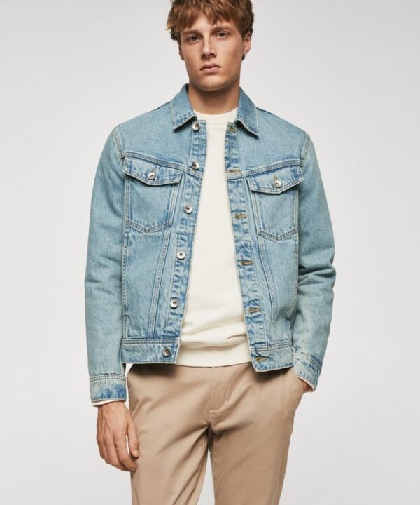 Vintage wash denim jacket